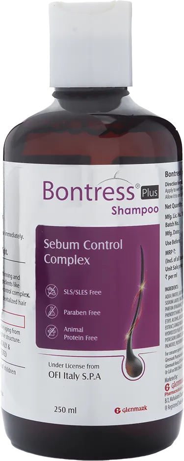 Bontress Plus Shampoo Sebum Control Complex